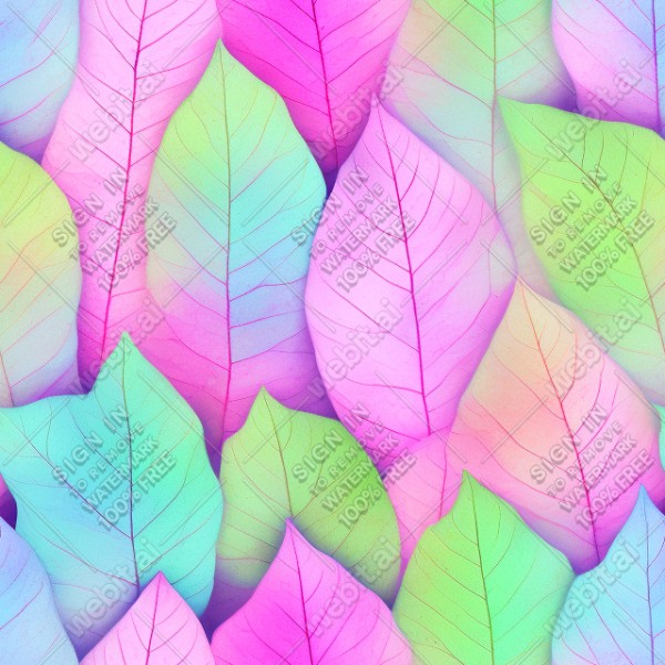 Pastel leaves texture, trending on artstation, base color, albedo, detailed, 4k