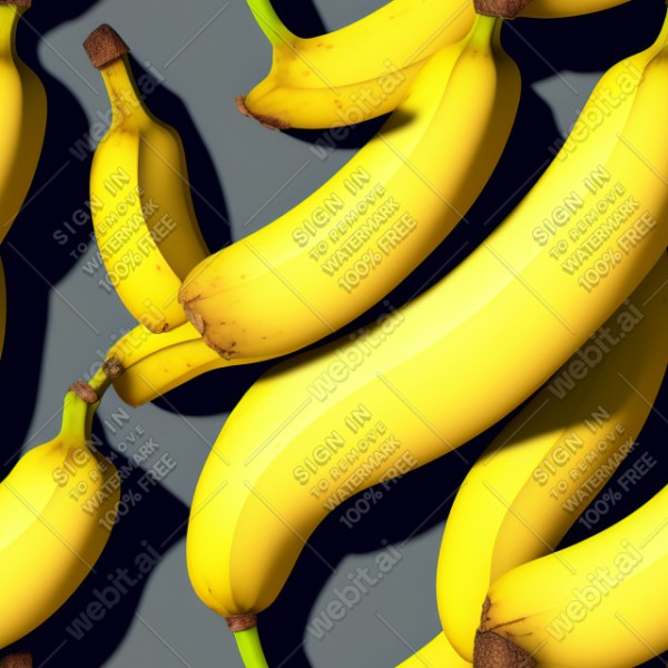 Banana illustration texture, trending on artstation, base color, albedo, detailed, 4k