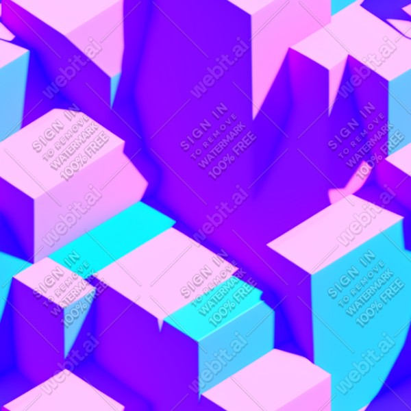 Aesthetic vaporwave low poly texture, trending on artstation, base color, albedo, detailed, 4k