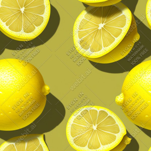 Lemon illustration texture, trending on artstation, base color, albedo, detailed, 4k
