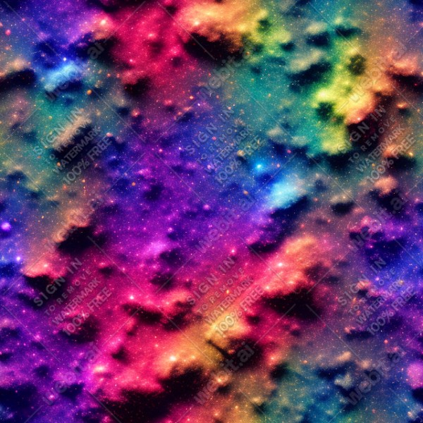 Rainbow galaxy texture, trending on artstation, base color, albedo, detailed, 4k