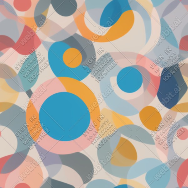 Penrose circles flat graphics texture, trending on artstation, base color, albedo, detailed, 4k