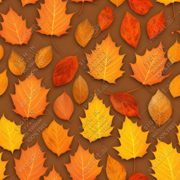 Autumn leaves texture, trending on artstation, base color, albedo, detailed, 4k
