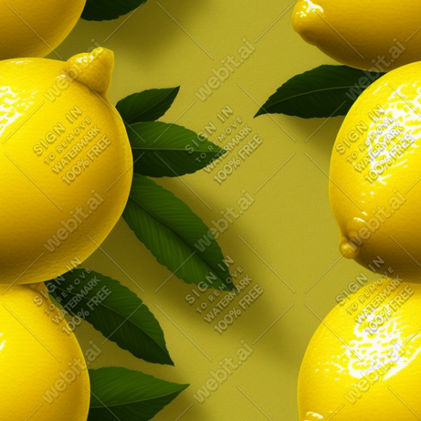 Lemon illustration texture, trending on artstation, base color, albedo, detailed, 4k