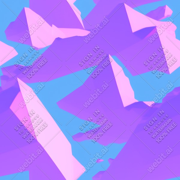 Aesthetic vaporwave low poly texture, trending on artstation, base color, albedo, detailed, 4k