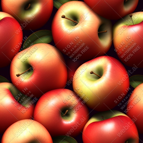Apple illustration wall texture, trending on artstation, base color, albedo, detailed, 4k