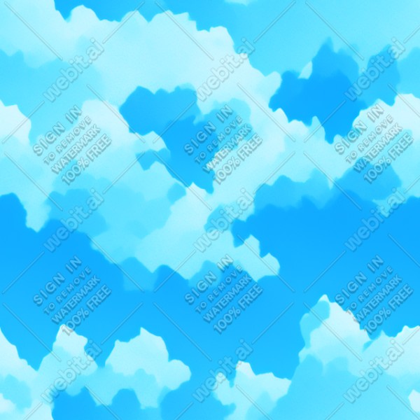 Blue sky texture, trending on artstation, base color, albedo, detailed, 4k
