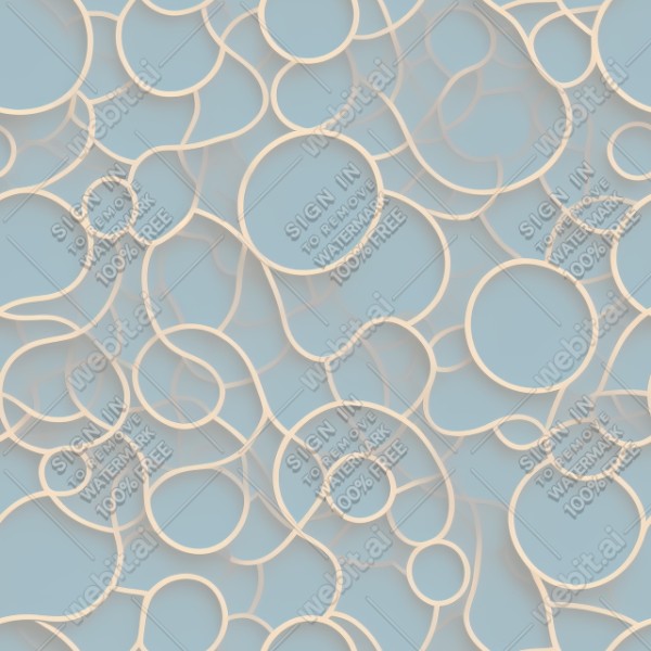 Penrose circles flat graphics texture, trending on artstation, base color, albedo, detailed, 4k