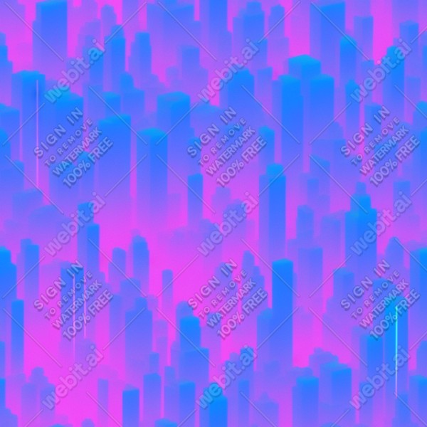 Aesthetic vaporwave night city texture, trending on artstation, base color, albedo, detailed, 4k