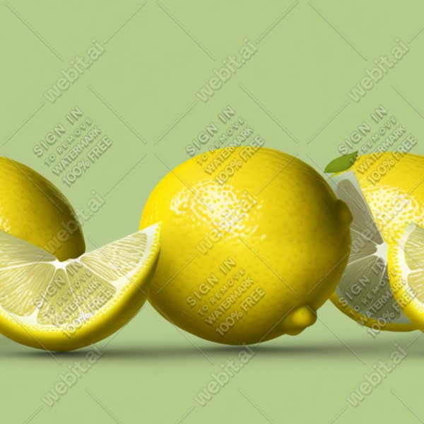 Lemon illustration texture, trending on artstation, base color, albedo, detailed, 4k