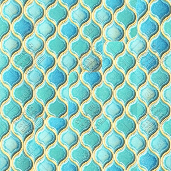 Majolica tiles texture, trending on artstation, base color, albedo, detailed, 4k