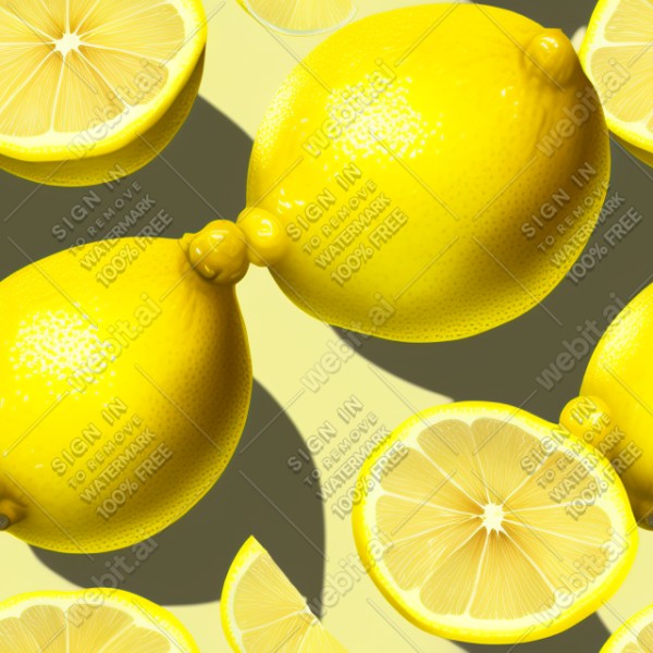 Lemon illustration texture, trending on artstation, base color, albedo, detailed, 4k