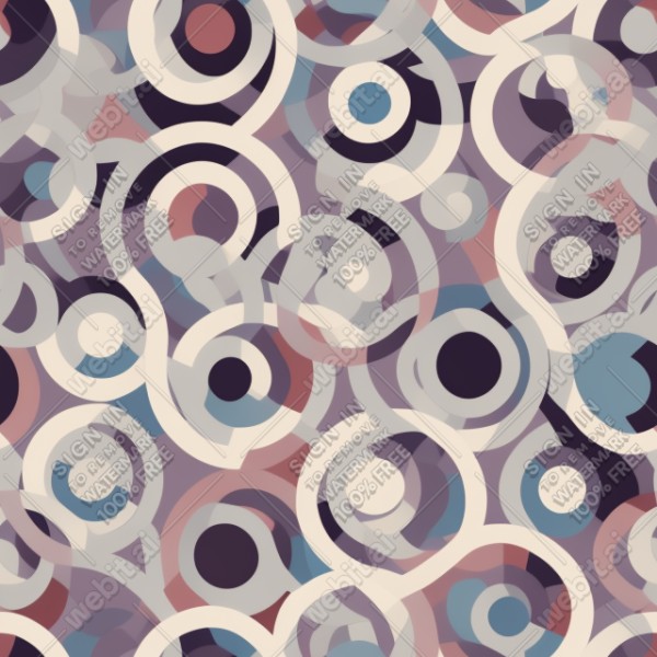 Penrose circles flat graphics texture, trending on artstation, base color, albedo, detailed, 4k