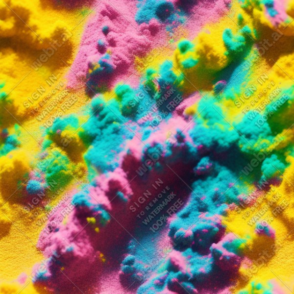 Colorized powder explosion texture, trending on artstation, base color, albedo, detailed, 4k
