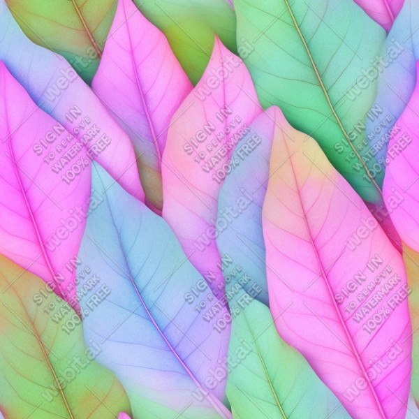 Pastel leaves texture, trending on artstation, base color, albedo, detailed, 4k