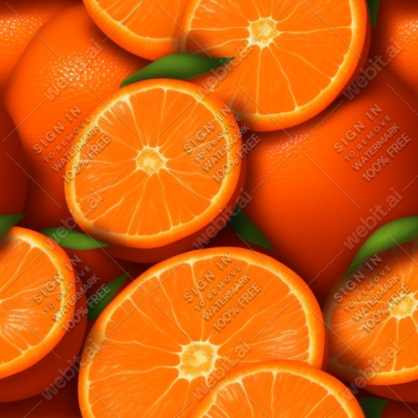 Orange fruit illustration texture, trending on artstation, base color, albedo, detailed, 4k