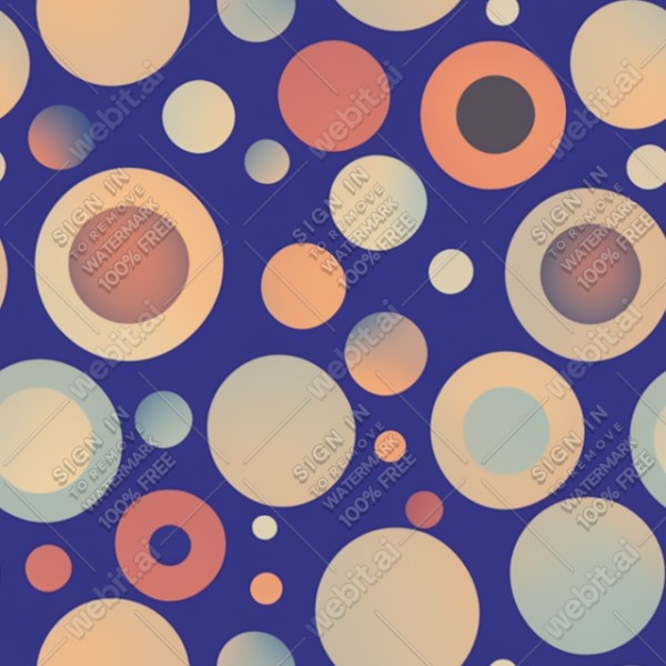 Penrose circles flat graphics texture, trending on artstation, base color, albedo, detailed, 4k