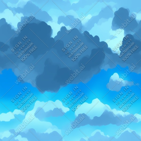 Blue sky texture, trending on artstation, base color, albedo, detailed, 4k