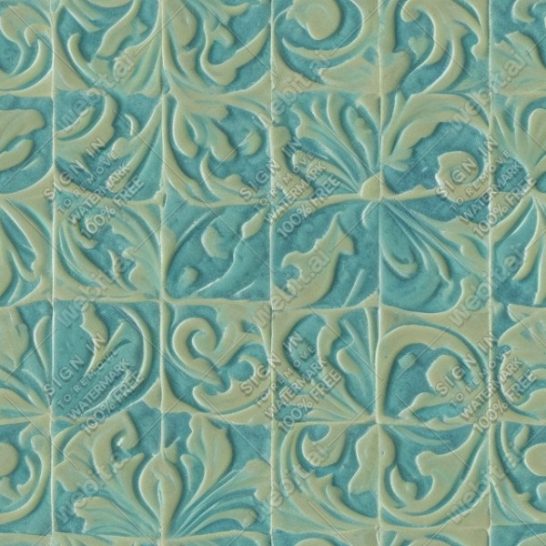 Majolica tile texture, trending on artstation, base color, albedo, detailed, 4k