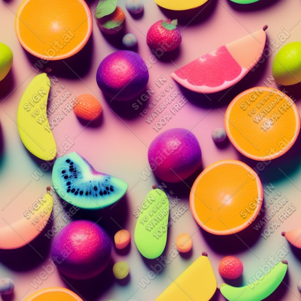Pastel fruits texture, trending on artstation, base color, albedo, detailed, 4k