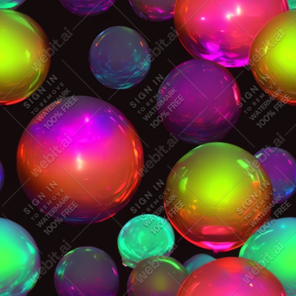 Lava lamp glow gradient floating glass balls on a dark background, trending on artstation, base color, albedo, detailed, 4k