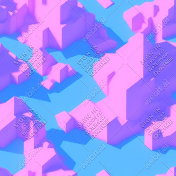Aesthetic vaporwave low poly texture, trending on artstation, base color, albedo, detailed, 4k