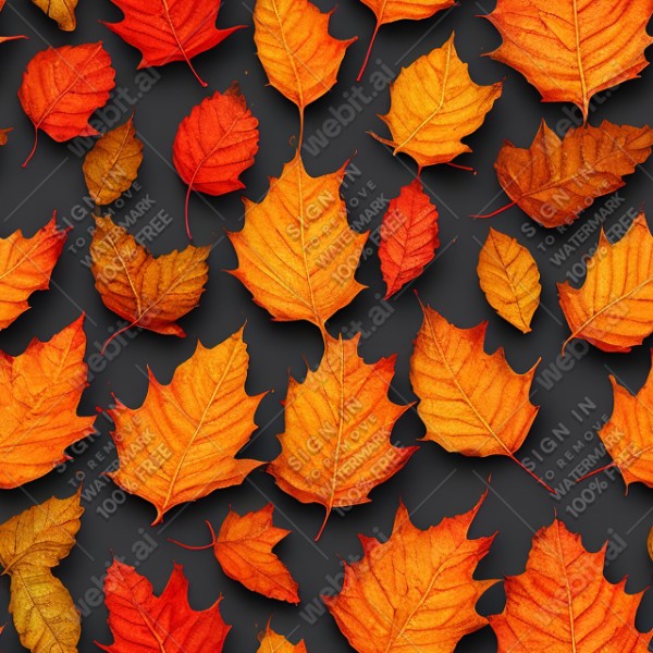 Autumn leaves texture, trending on artstation, base color, albedo, detailed, 4k