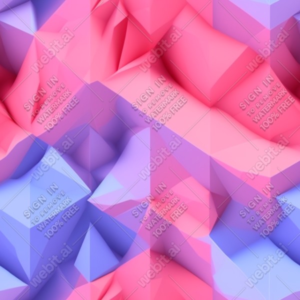 Symmetrical gradient low poly texture, trending on artstation, base color, albedo, detailed, 4k