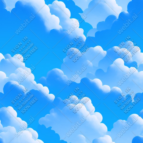 Blue sky texture, trending on artstation, base color, albedo, detailed, 4k