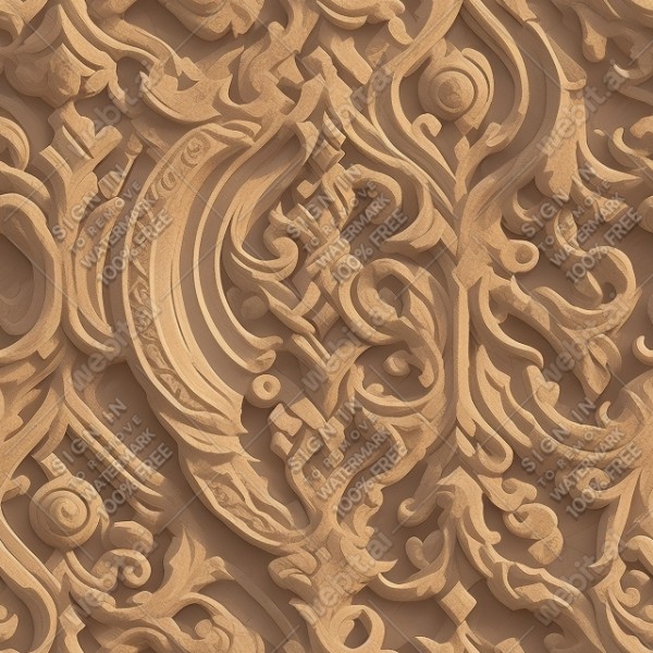 Ornate temple floor flat texture, trending on artstation, base color, albedo, detailed, 4k
