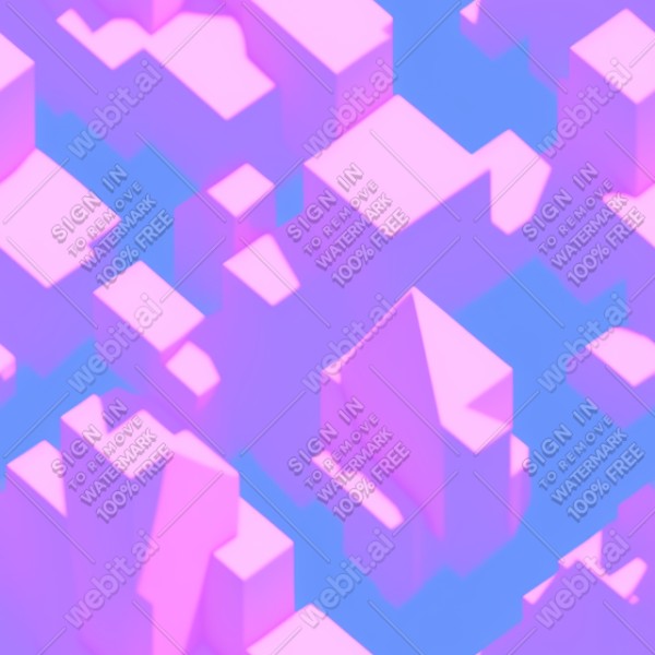 Aesthetic vaporwave low poly texture, trending on artstation, base color, albedo, detailed, 4k