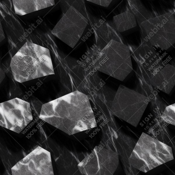 Aesthetic black marble plain texture, trending on artstation, base color, albedo, detailed, 4k