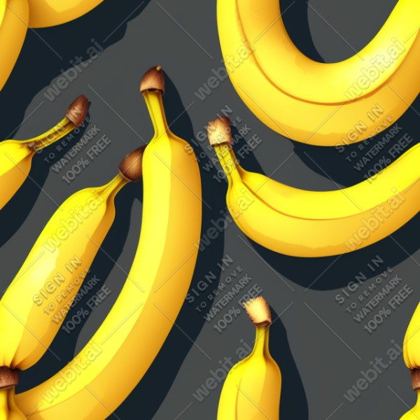 Banana illustration texture, trending on artstation, base color, albedo, detailed, 4k