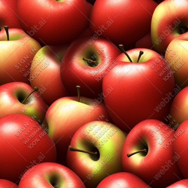 Apple illustration wall texture, trending on artstation, base color, albedo, detailed, 4k