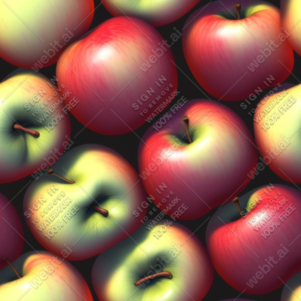 Apple illustration wall texture, trending on artstation, base color, albedo, detailed, 4k