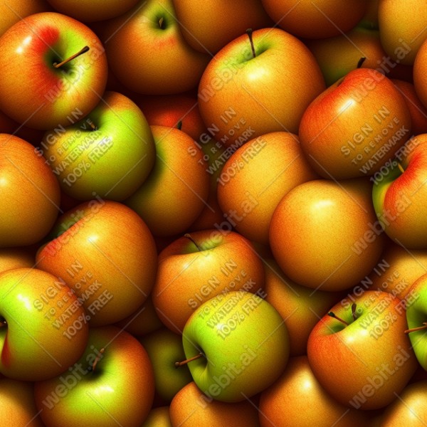 Apple illustration wall texture, trending on artstation, base color, albedo, detailed, 4k