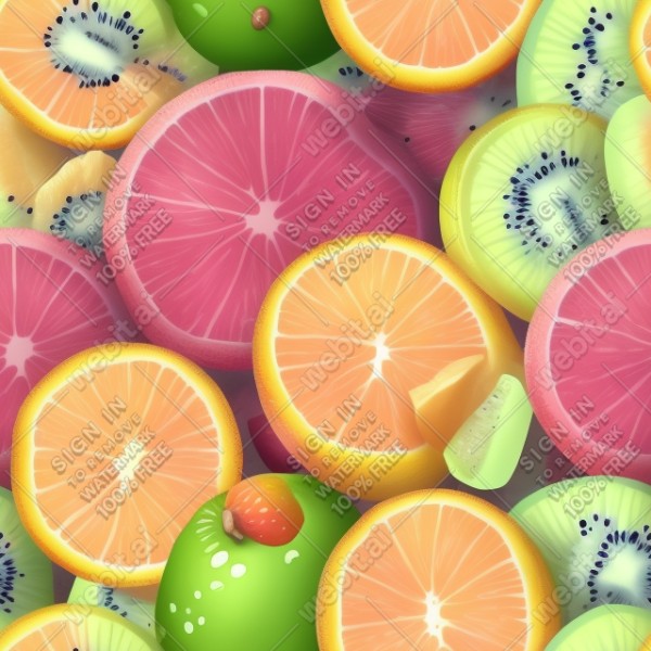 Pastel fruits texture, trending on artstation, base color, albedo, detailed, 4k