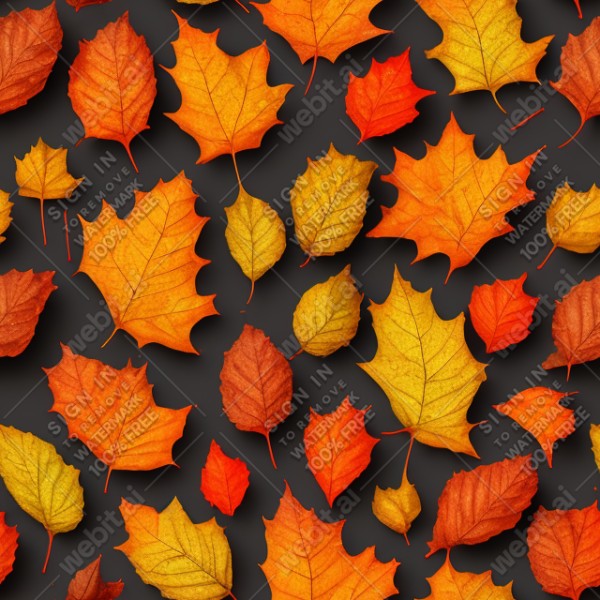 Autumn leaves texture, trending on artstation, base color, albedo, detailed, 4k
