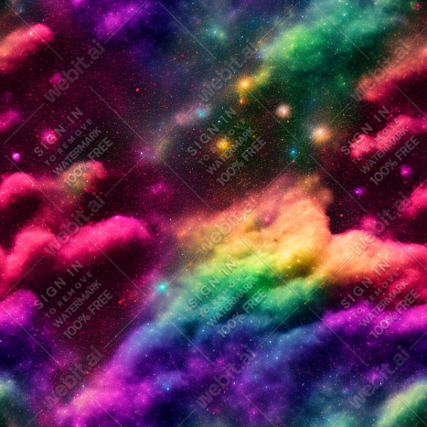 Rainbow galaxy texture, trending on artstation, base color, albedo, detailed, 4k