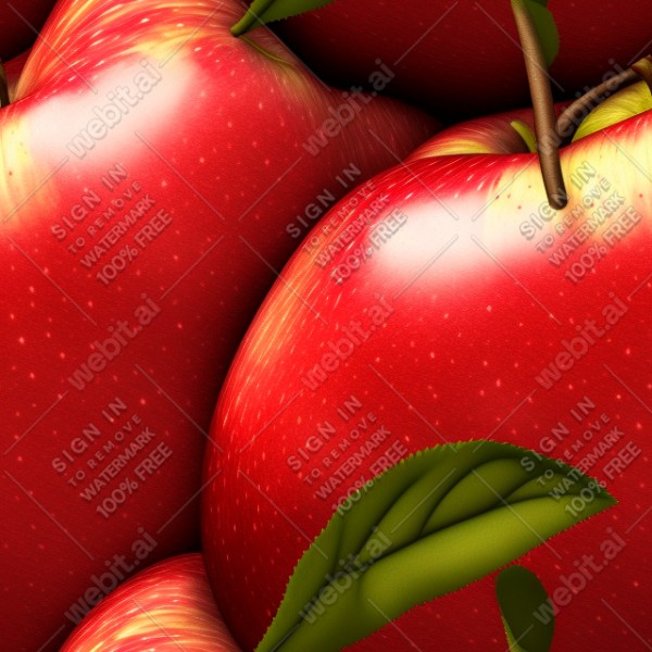 Apple illustration texture, trending on artstation, base color, albedo, detailed, 4k