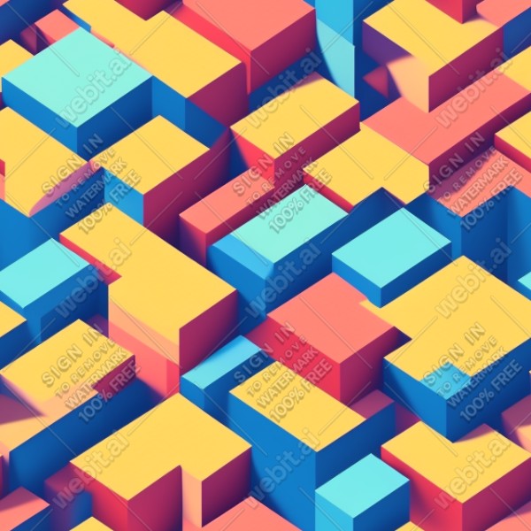 Penrose squares flat graphics texture, trending on artstation, base color, albedo, detailed, 4k