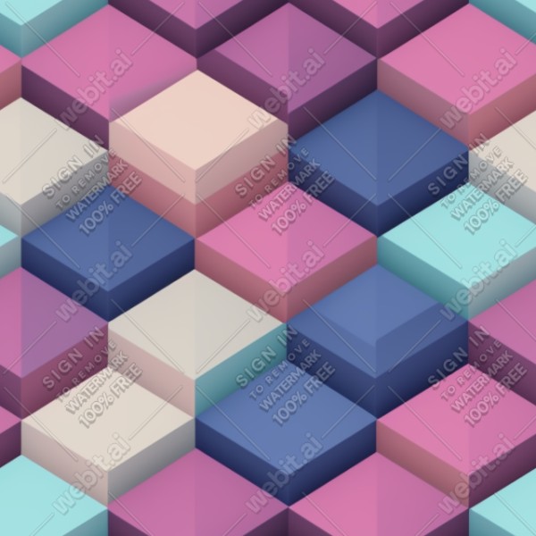Penrose squares flat graphics texture, trending on artstation, base color, albedo, detailed, 4k