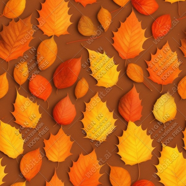 Autumn leaves texture, trending on artstation, base color, albedo, detailed, 4k