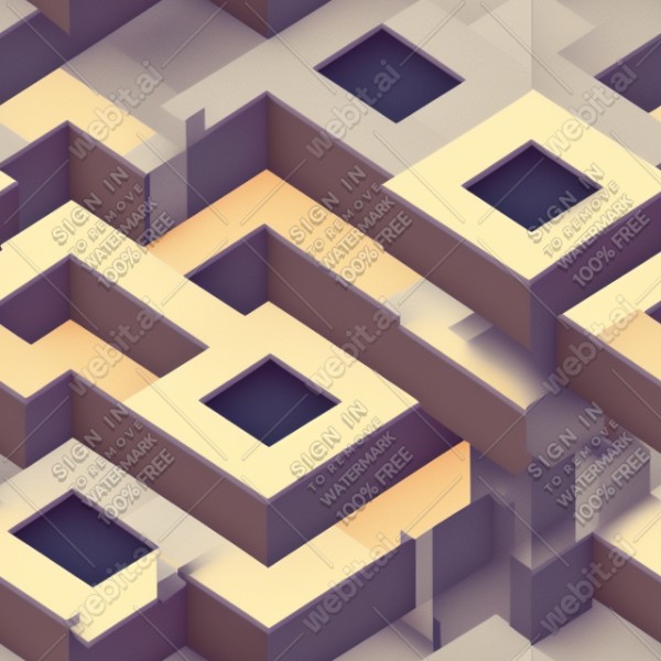 Penrose squares flat graphics texture, trending on artstation, base color, albedo, detailed, 4k