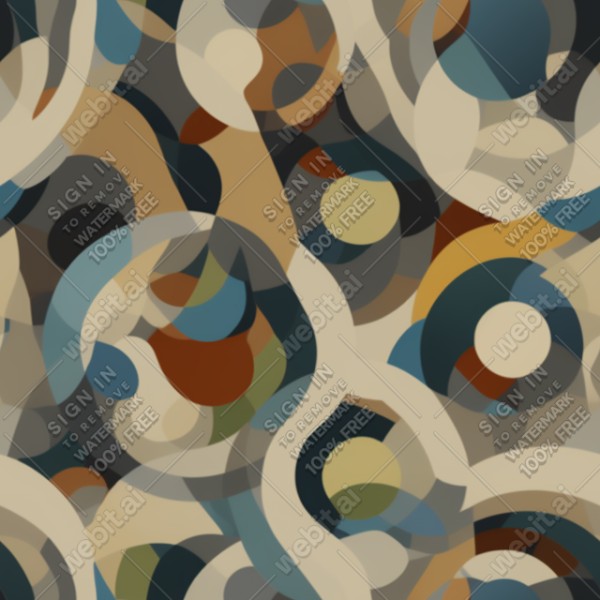 Penrose circles flat graphics texture, trending on artstation, base color, albedo, detailed, 4k