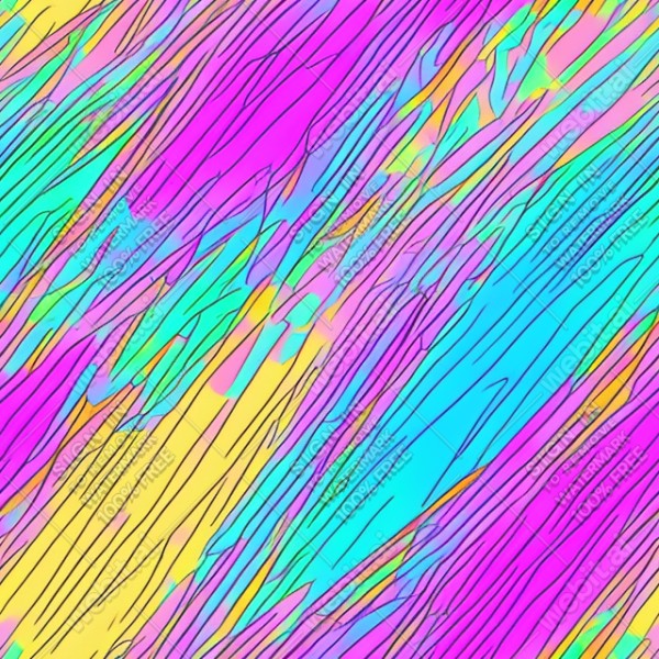 Pastel colorful doodle abstract lines, trending on artstation, base color, albedo, detailed, 4k