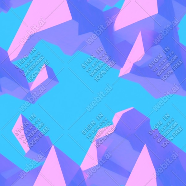 Aesthetic vaporwave low poly texture, trending on artstation, base color, albedo, detailed, 4k