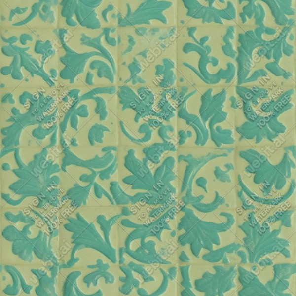 Majolica tile texture, trending on artstation, base color, albedo, detailed, 4k
