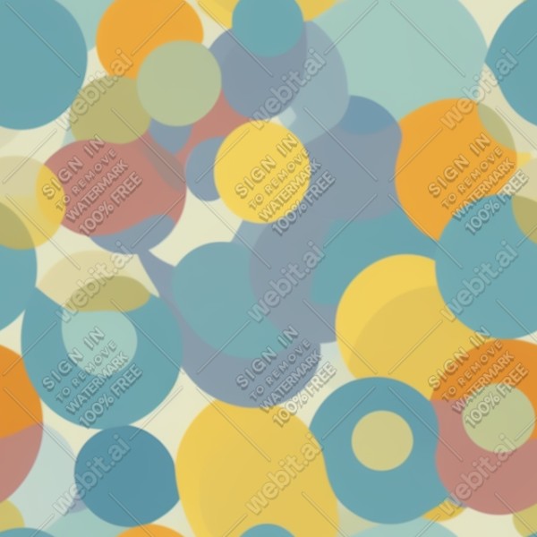 Penrose circles flat graphics texture, trending on artstation, base color, albedo, detailed, 4k