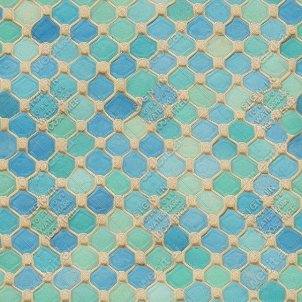 Majolica tiles texture, trending on artstation, base color, albedo, detailed, 4k